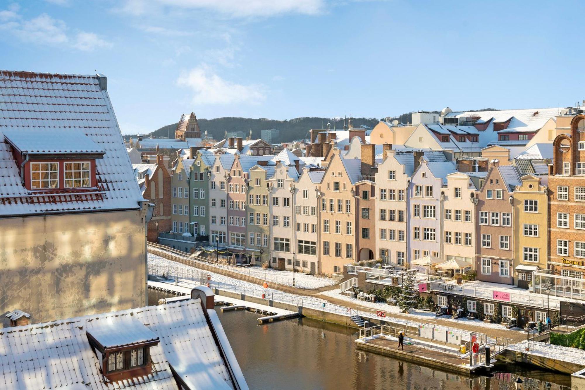 Deo Plaza Riverside & Radisson Spa By Downtown Apartments Gdansk Ngoại thất bức ảnh
