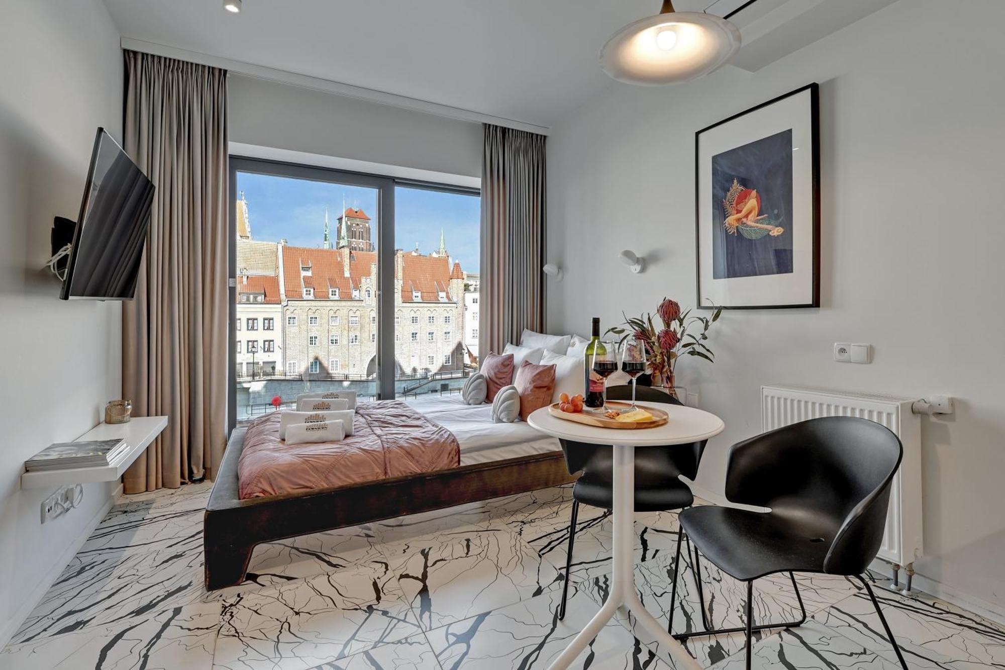 Deo Plaza Riverside & Radisson Spa By Downtown Apartments Gdansk Phòng bức ảnh
