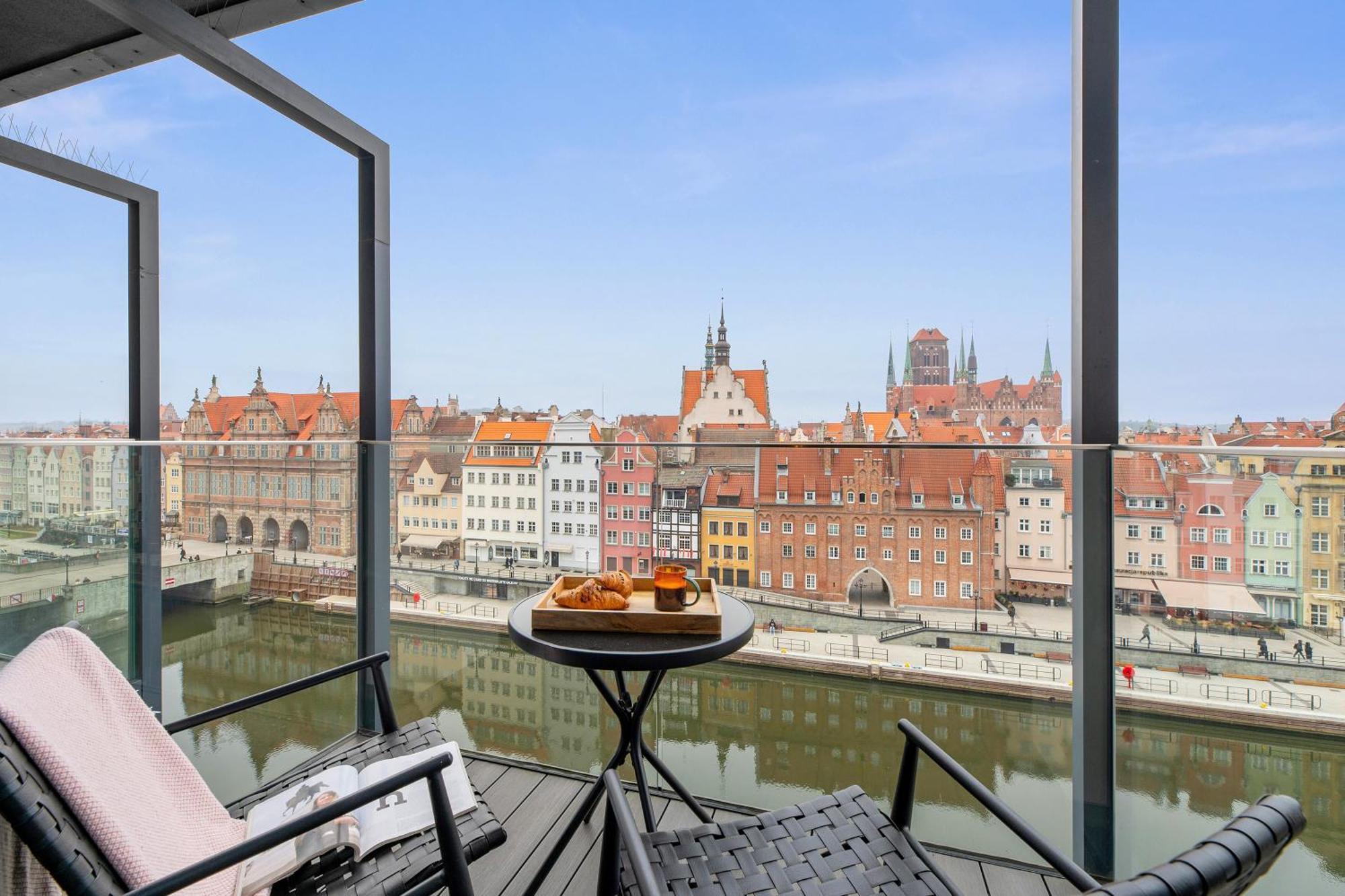 Deo Plaza Riverside & Radisson Spa By Downtown Apartments Gdansk Ngoại thất bức ảnh