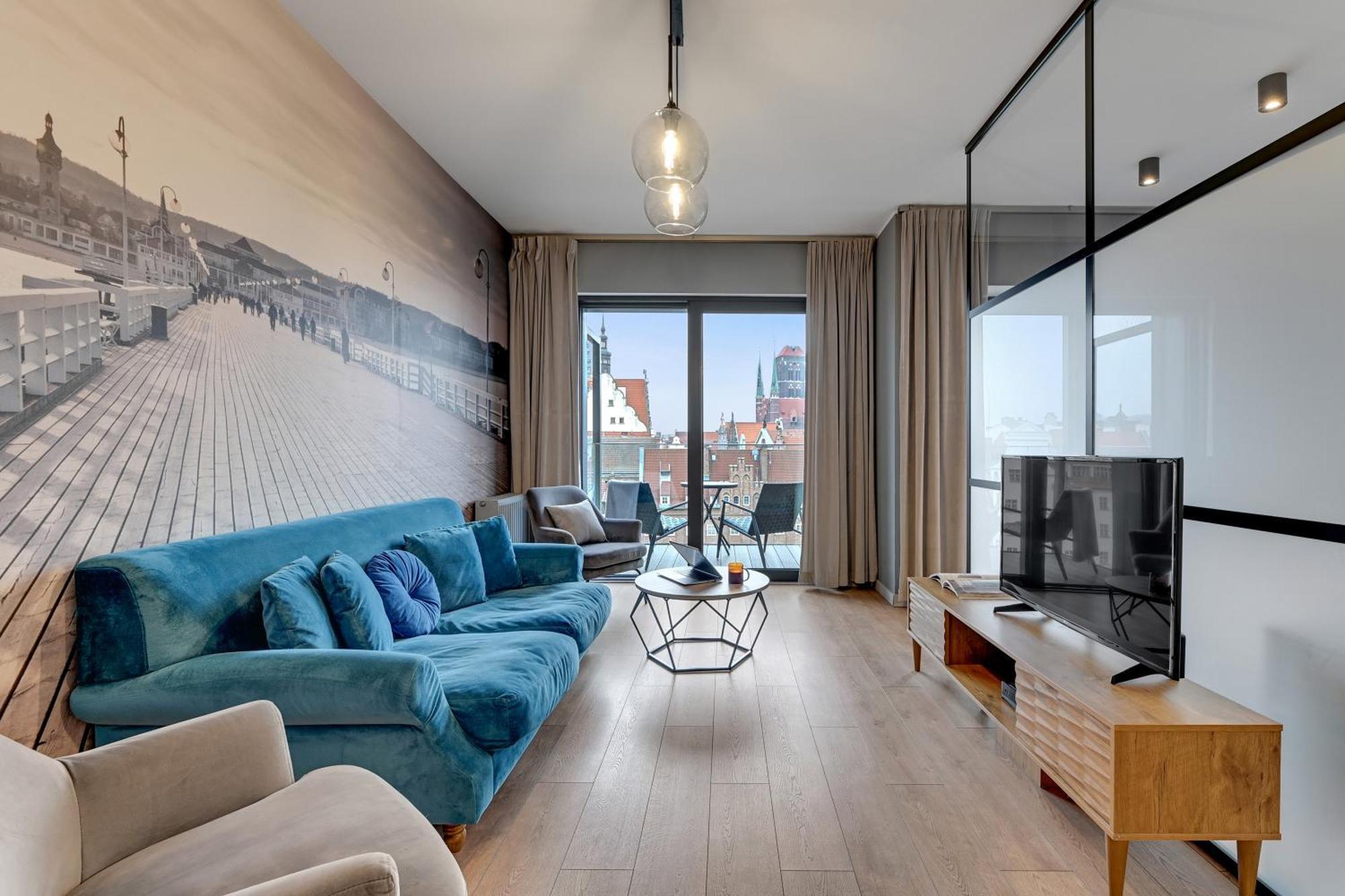 Deo Plaza Riverside & Radisson Spa By Downtown Apartments Gdansk Ngoại thất bức ảnh