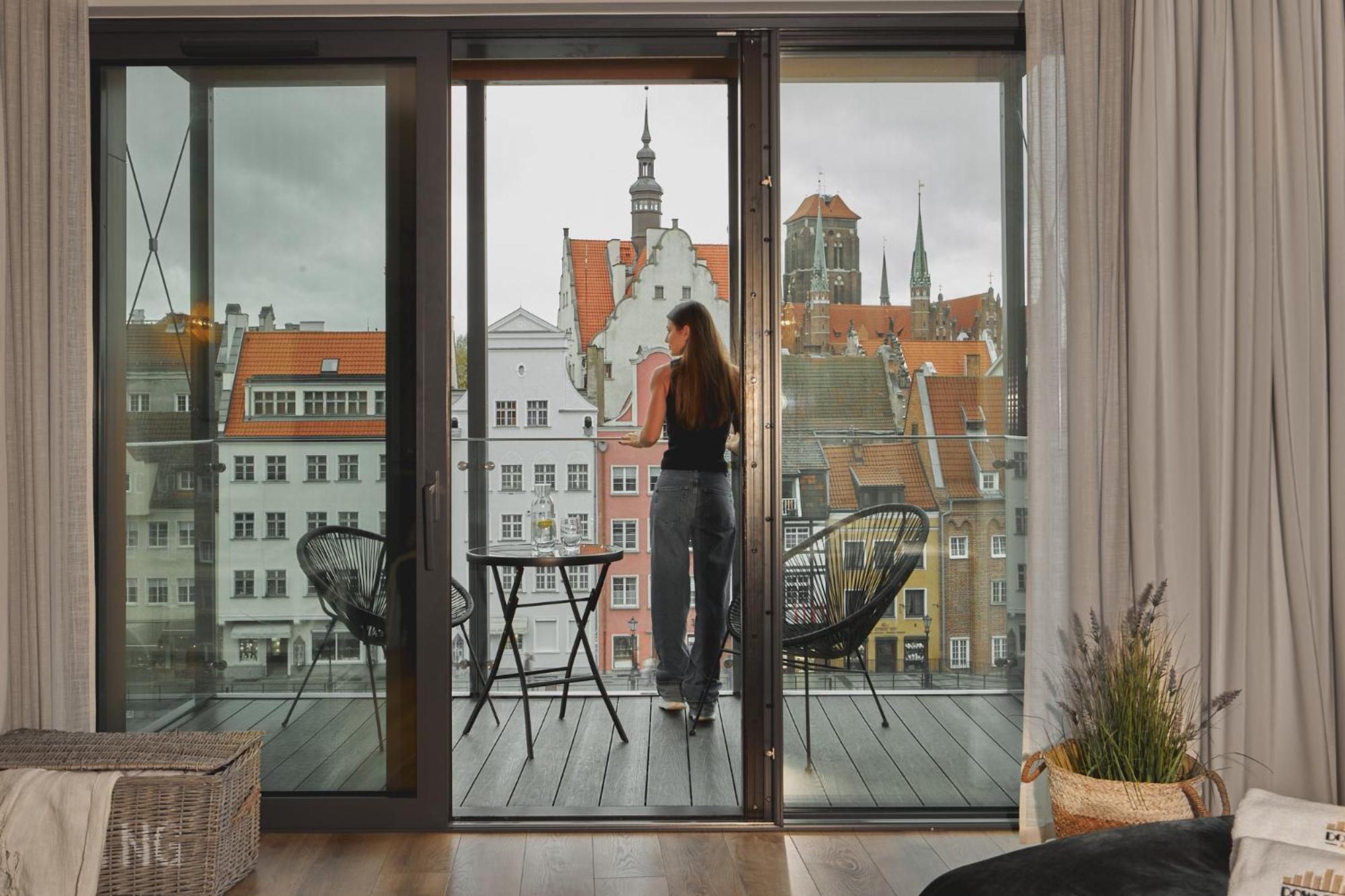 Deo Plaza Riverside & Radisson Spa By Downtown Apartments Gdansk Ngoại thất bức ảnh