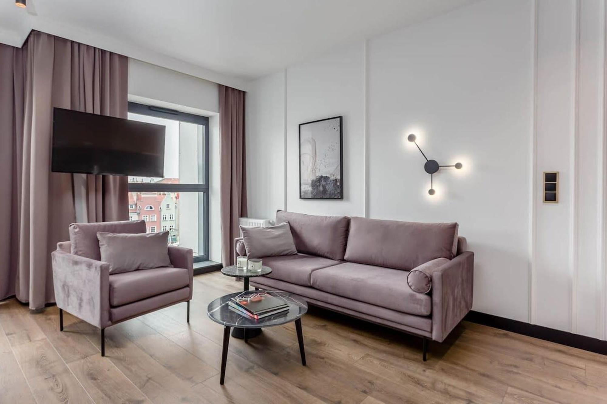 Deo Plaza Riverside & Radisson Spa By Downtown Apartments Gdansk Ngoại thất bức ảnh